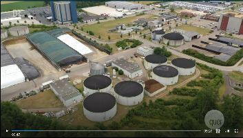 Luftbild Biogasanlage