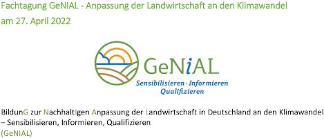 Logo Fachtagung GeNIAL