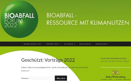 Screenshot Bioabfall Forum